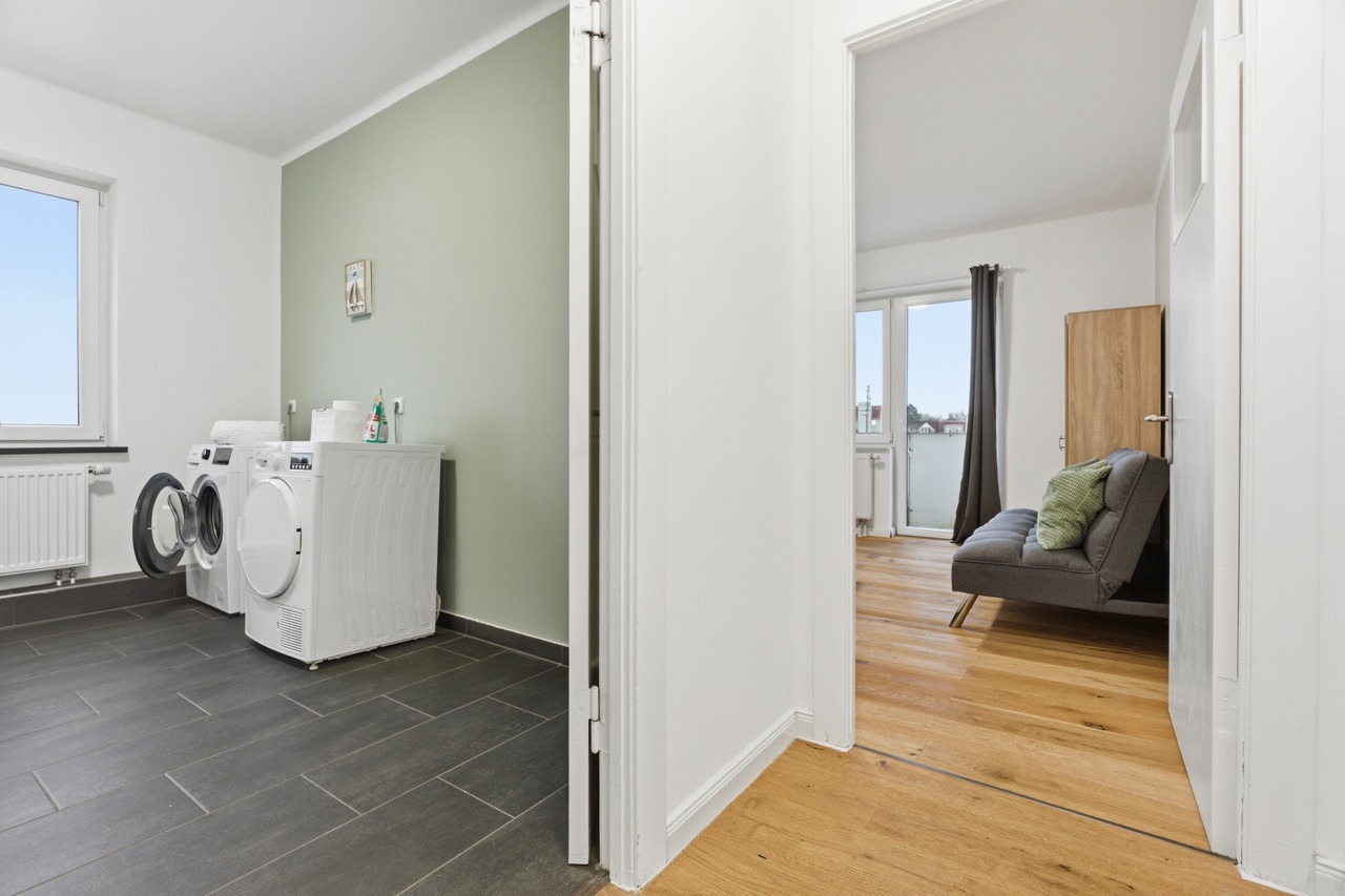 Schlafzimmer, Wohnzimmer Küche Esszimmer, Monteurwohnung, Wohnen auf Zeit